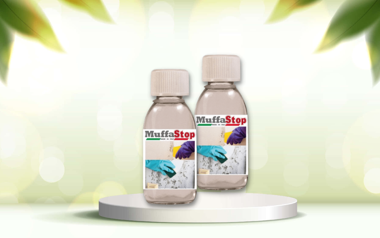 Elimina la muffa in pochi minuti: prova Muffa Stop per superfici pulite e sicure